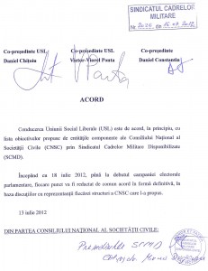 Document controversat. SCMD-CNSC  şi USL, despre desfiinţarea DNA şi CCR