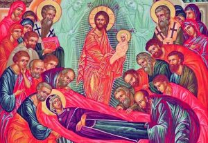 Adormirea Maicii Domnului sau Praznicul de Sfanta Maria Mare - Prohodul Maicii Domnului