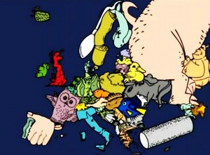 Harta amuzanta. Cu ce seamana tarile din Europa