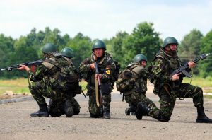 militari români participanţi la exerciţiul multinaţional 'Rapid Trident 2013'