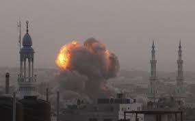 israel bombardament