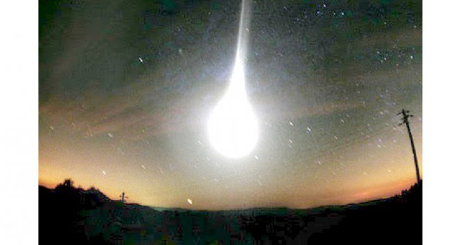 Un meteorit a explodat deasupra României
